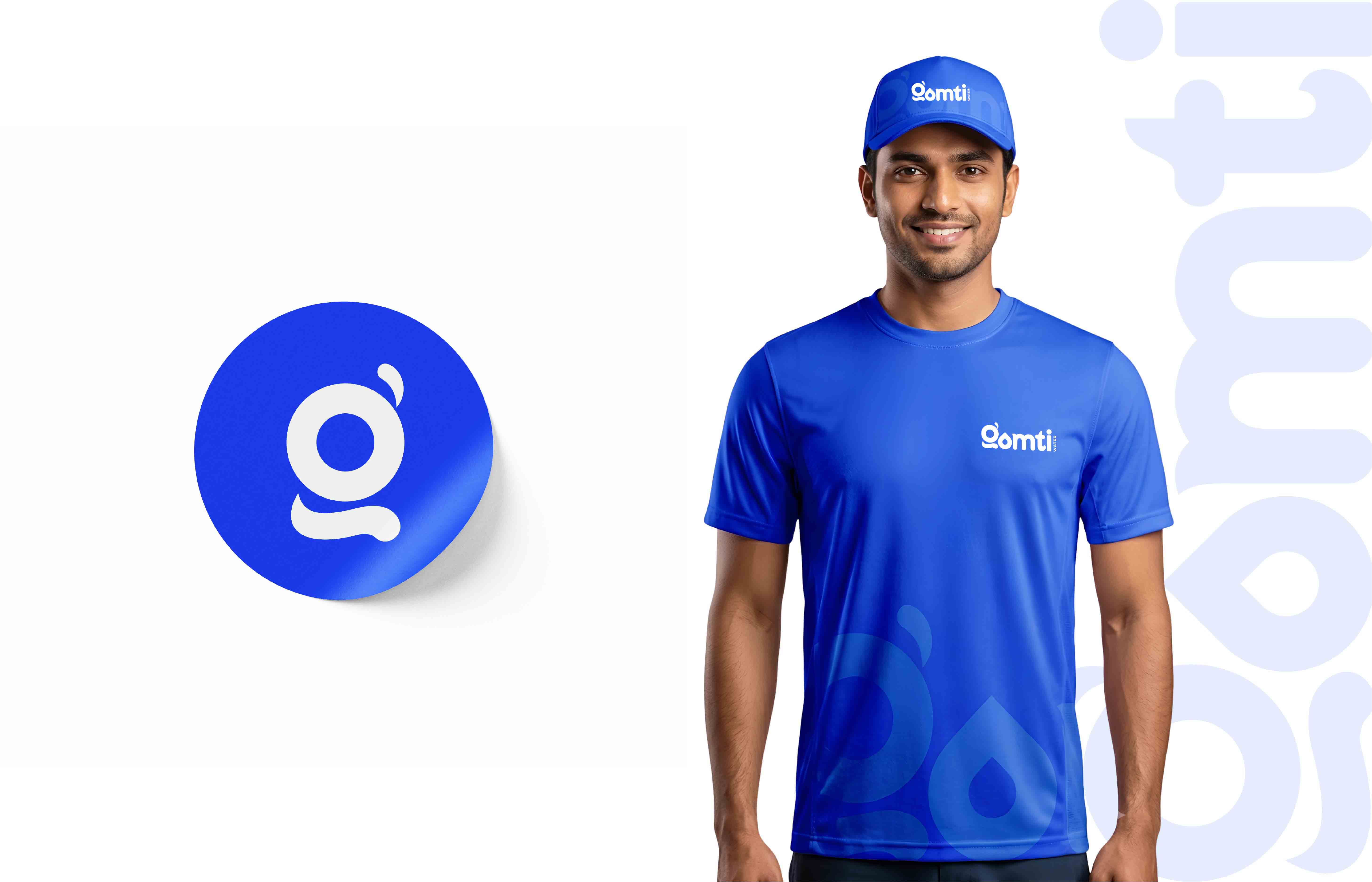 Gomti Water Bottle Brand Identity 13